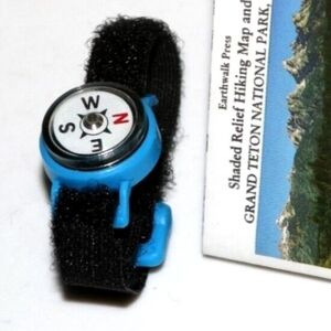 American Girl Hiking Doll Accessories, Compass, Map.